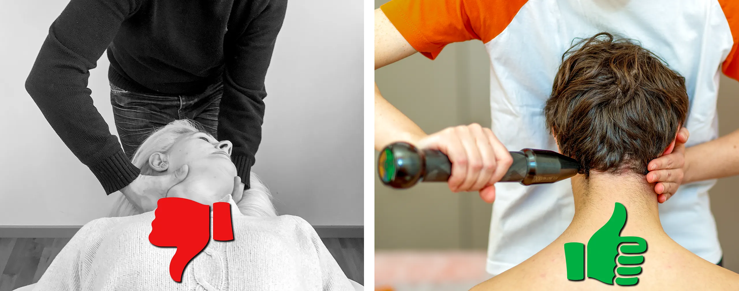 manipulación cervical y corrección del Atlas