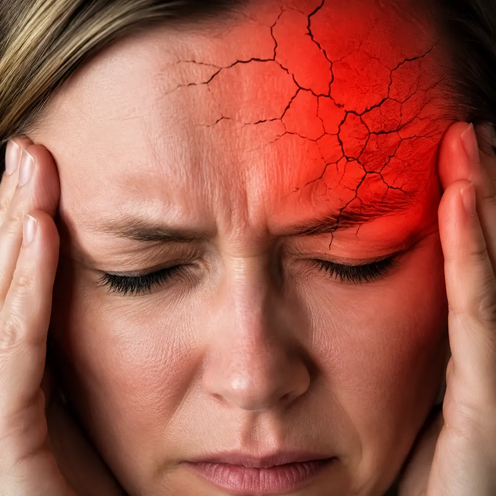 Migraña que hace estallar la cabeza Migraña que hace estallar la cabeza